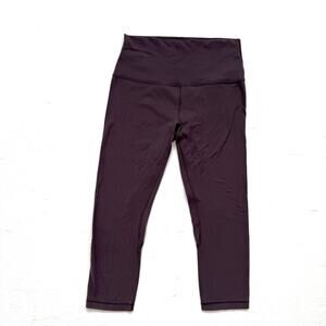 Lululemon Align High-Rise Crop Leggings 21" Purple, Size 8